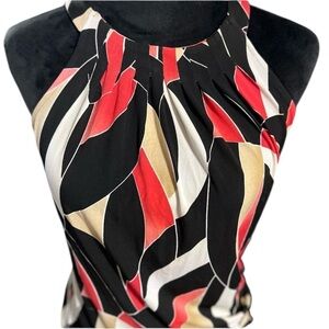 ❤️NWOT- CLASSY WHITE HOUSE BLACK MARKET BLOUSE WITH ELASTIC WAISTBAND SZ XS❤️